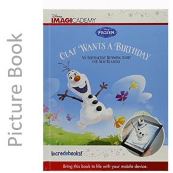 3/$13 Olaf Wants a Birthday kids children picture book - Picture 1 of 6